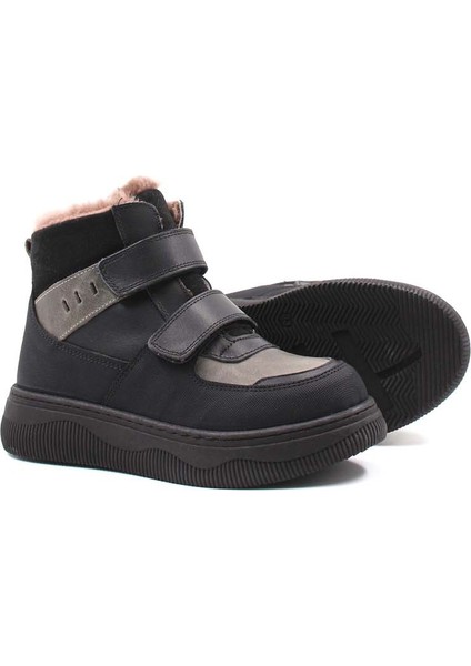 Deri Kürklü Unisex Çocuk Klasik Bot 157KXA2710