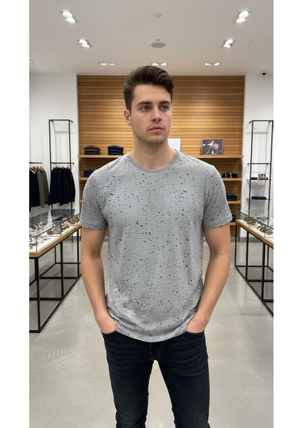 BİSİKLET YAKA KISA KOL T-SHIRT