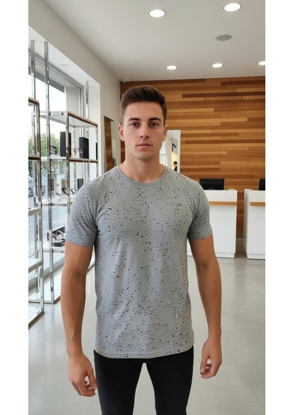 BİSİKLET YAKA KISA KOL T-SHIRT