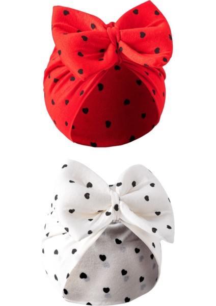 Kurdelalı Desenli 2 Li Bebek Bone fiyatları