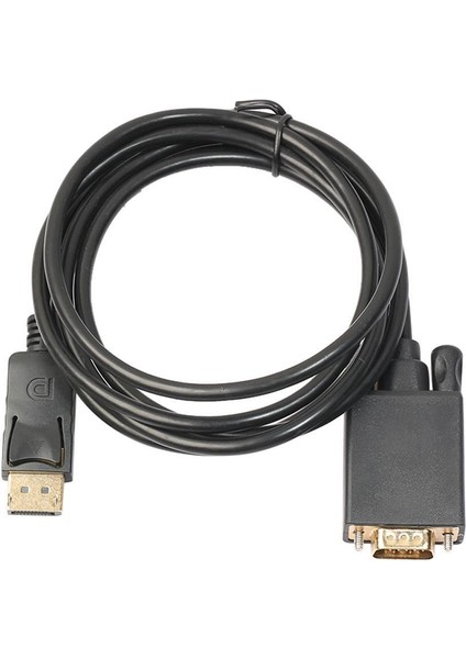 Primex PX-1256 1.5 Metre Display To VGA Kablo, Displayport To VGA Kablo, Dp To VGA Çevirici Kablo (Display Bilgisayara-Vga Monitöre Takılır)