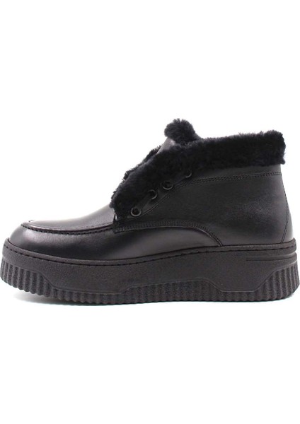 Deri Kürklü Kadın Kalın Topuklu Bot 408KZA0510-02 indirimleri