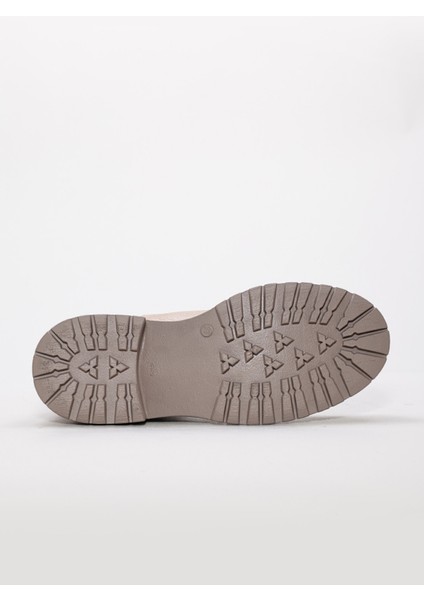 Hakiki Deri Kürklü Kadın Klasik Bot 257KZA622