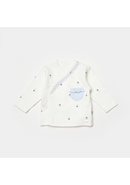 Biorganic Love Floral 3 Parça Zıbın Seti 73346 Ekru Lila fırsatları