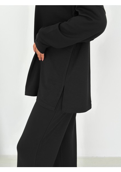 Kadın Fermuarlı Rahat Kesim 2'li Eşofman Takımı - Günlük ve Şık Kombin fiyatları