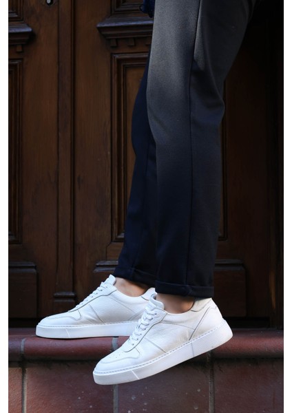 Deri Erkek Spor Ayakkabı 987MA7042EVA