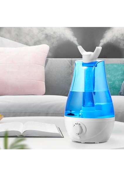 Büyük Boy Ultra Sis Buhar Makinası 3.5 Litre Çocuk ve Bebek Odaları Için Ev Hava Nemlendirici