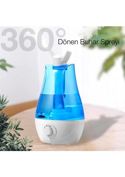Büyük Boy Ultra Sis Buhar Makinası 3.5 Litre Çocuk ve Bebek Odaları Için Ev Hava Nemlendirici modelleri