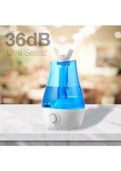 Büyük Boy Ultra Sis Buhar Makinası 3.5 Litre Çocuk ve Bebek Odaları Için Ev Hava Nemlendirici fırsatları