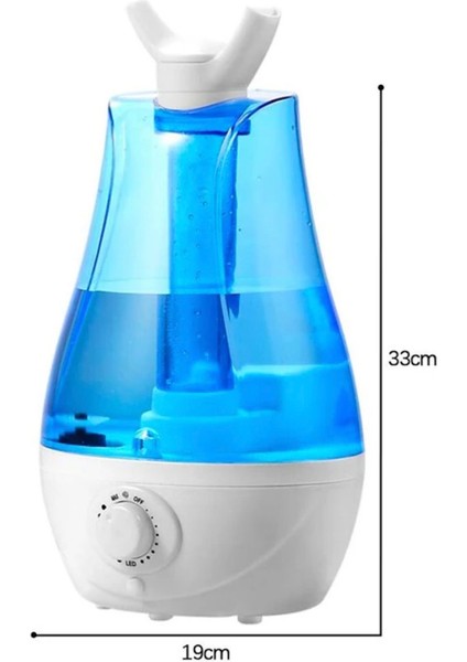 Büyük Boy Ultra Sis Buhar Makinası 3.5 Litre Çocuk ve Bebek Odaları Için Ev Hava Nemlendirici indirimleri