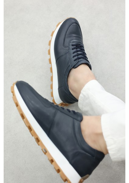 Fast Step Deri Erkek Casual Ayakkabı 154Ma708