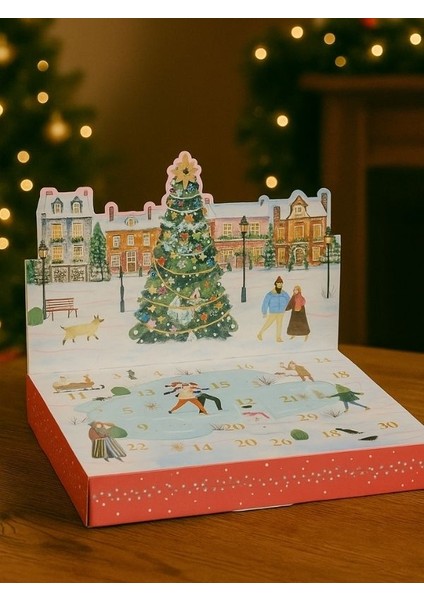 Tatlı Noel Takvimi-Tatlı Geri Sayım-30'lu Yılbaşı Advent Calendar-Madlen Çikolatalı fiyatları