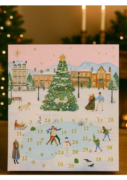 Tatlı Noel Takvimi-Tatlı Geri Sayım-30'lu Yılbaşı Advent Calendar-Madlen Çikolatalı fırsatları