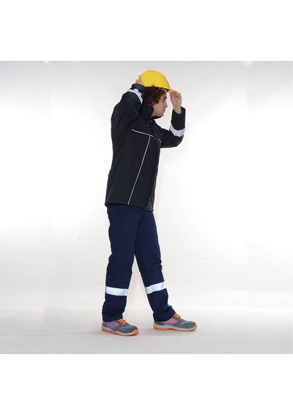 Su Geçirmez Denizci İş Montu Polarlı