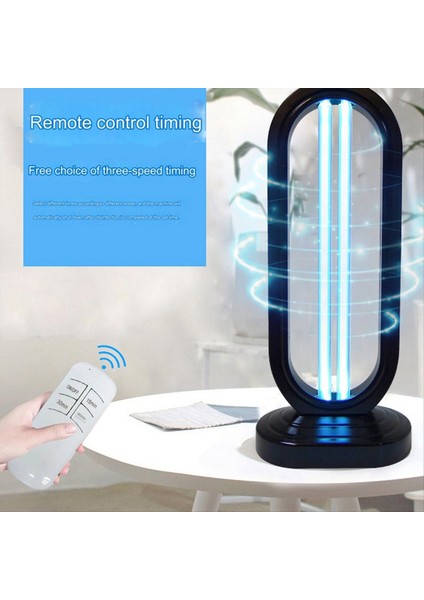 UVC Lamba Hanehalkı Uzaktan Kumanda Masaüstü Ultraviyole Lamba Eu Fiş C C (Yurt Dışından)
