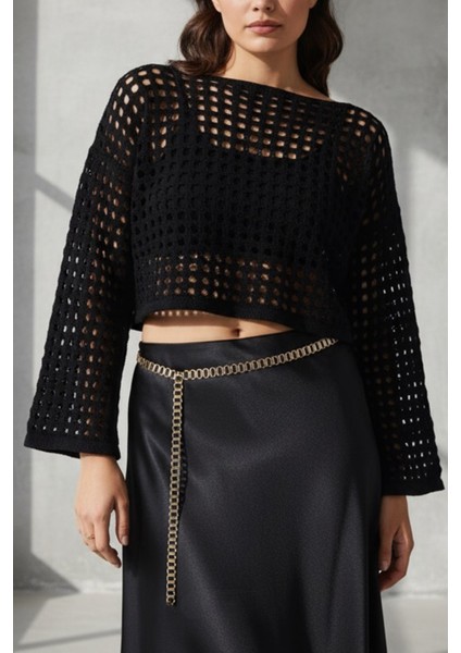 Pınkmark Kadın Gold Zincir Kemer PMKM25661