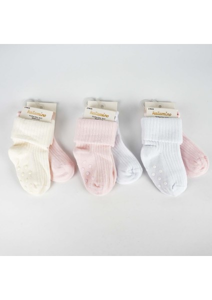 Ginny 2li Absli Kız Bebek Soket Çorap K44109 Asorti