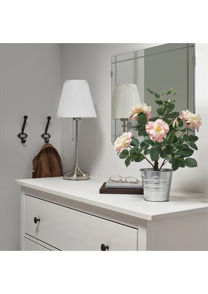 Fejka Yapay Bitki Pembe 12 cm Gül Iç/dış Mekan fırsatları