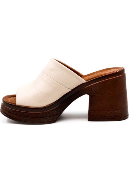 Hakiki Deri Kadın Klasik Sandalet 124ZA5171
