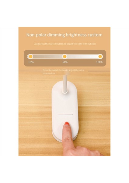 Ayarlanabilir Parlaklık ve Renk Modları ile Göz Öncesi LED Kitap Işığı, USB şarj edilebilir okuma lambası (Yurt Dışından)
