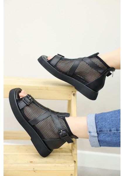 Deri Kadın Klasik Sandalet 281ZA20773