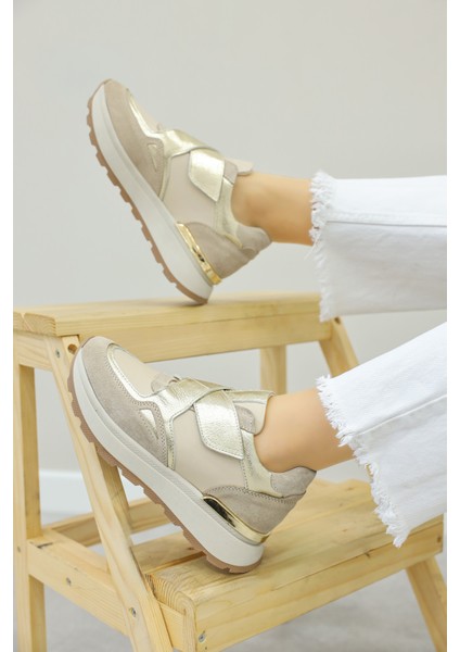 Hakiki Deri Kadın Casual Ayakkabı 757ZA24055