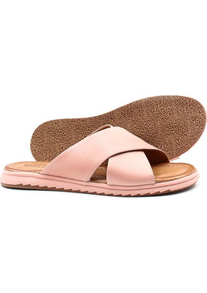 Deri Kadın Düz Terlik 657ZA2444