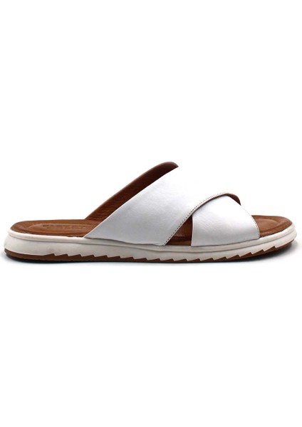 Deri Kadın Düz Terlik 657ZA2444 indirimleri
