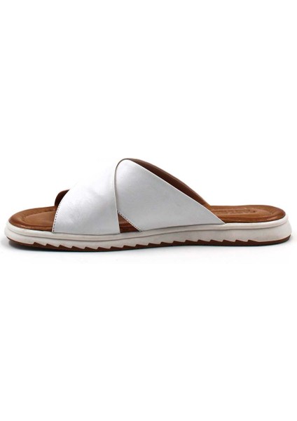 Deri Kadın Düz Terlik 657ZA2444