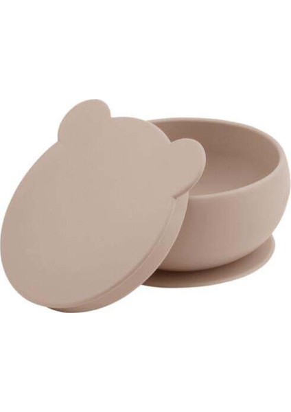 Silikon Kapaklı Kase Bubble Beige fiyatları