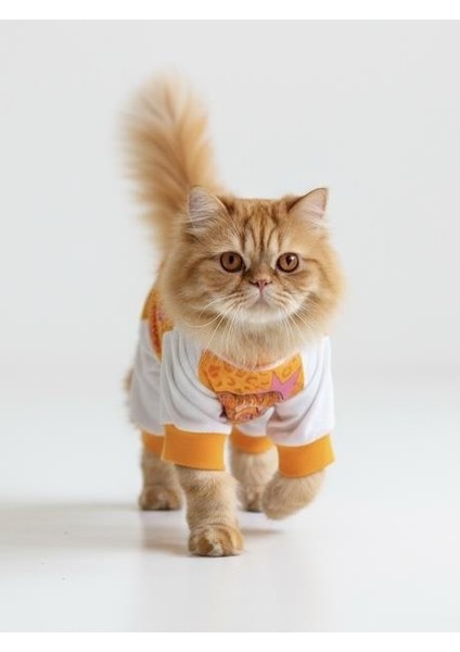 Never Give Up Penye Kedi Tulum Pijama fiyatları