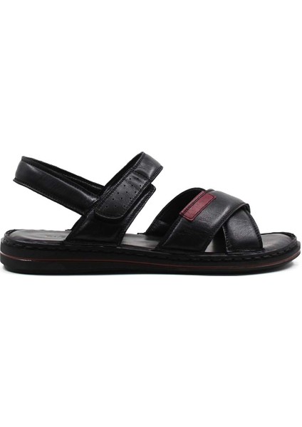 Hakiki Deri Erkek Klasik Sandalet 128MA216