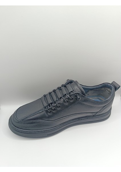 Içi Dışı Hakiki Deri Topuk Jelli Lastikli Bağcıklı Erkek Rahat Günlük Hafif Ayakkabı modelleri