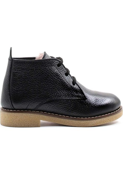 Deri Kürklü Kadın Klasik Bot 612KZA2024 indirimleri