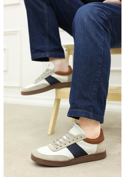 Deri Erkek Spor Ayakkabı 723MA4032