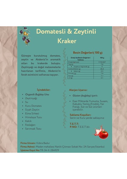 Anatolia Kraker Serisi 450 gr modelleri