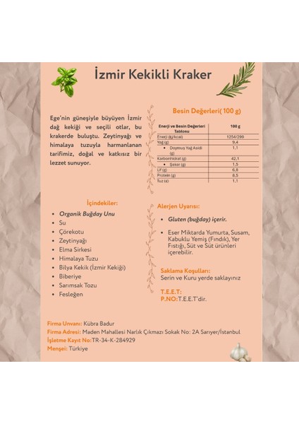 Anatolia Kraker Serisi 450 gr indirimleri