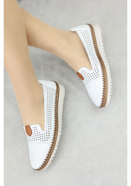 Hakiki Deri Kadın Casual Ayakkabı 139ZA500-1