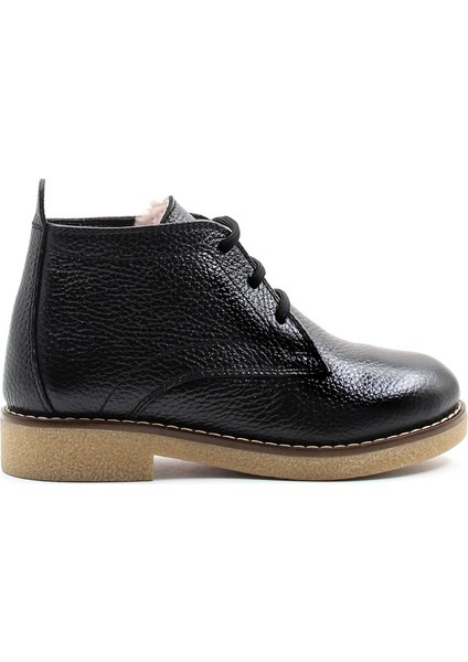 Deri Kürklü Unisex Çocuk Klasik Bot 612KXCA2024
