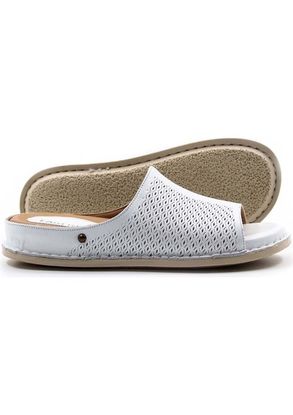 Deri Kadın Düz Terlik 733ZA912