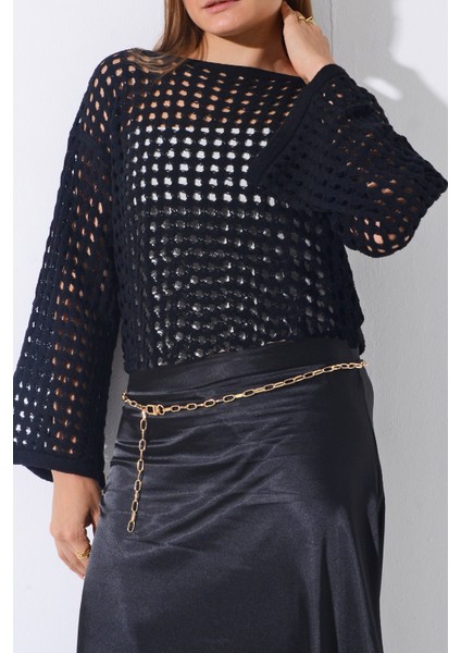 Pınkmark Kadın Gold Zincir Kemer PMKM25623