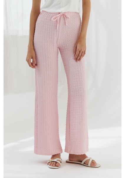 Beli Lastikli Gofre Pantolon Pembe fiyatları
