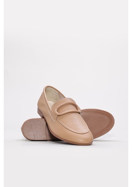 Deri Kadın Babet Ayakkabı 419ZAE-16