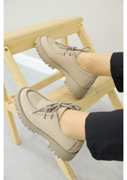 Deri Kadın Casual Ayakkabı 581ZA2847