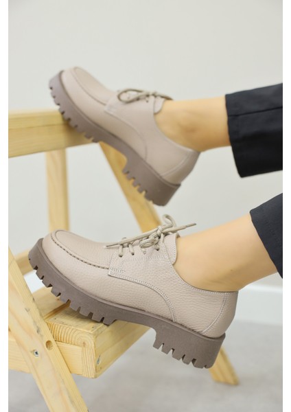 Hakiki Deri Kadın Casual Ayakkabı 581ZA2841