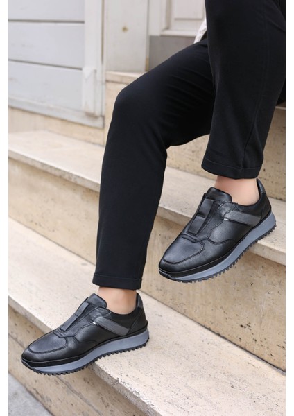 Deri Kürklü Erkek Casual Bot 722KMA871