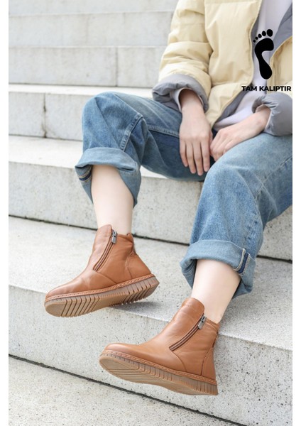 Deri Kadın Klasik Bot 757SZA23665