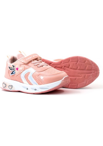 Unisex Çocuk Günlük Hafif Rahat Esnek Cırt Cırtlı Sneaker Spor Ayakkabı 461xca204