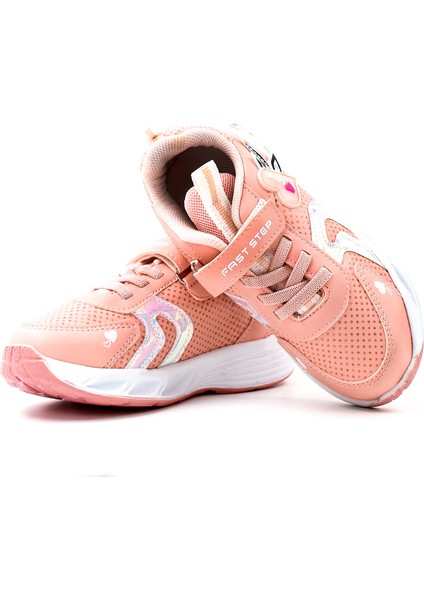 Unisex Çocuk Günlük Hafif Rahat Esnek Cırt Cırtlı Sneaker Spor Ayakkabı 461xca204
