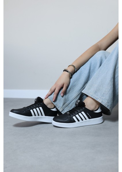 Unisex Siyah Günlük Rahat Spor Ayakkabı Sneaker 930xa019 indirimleri